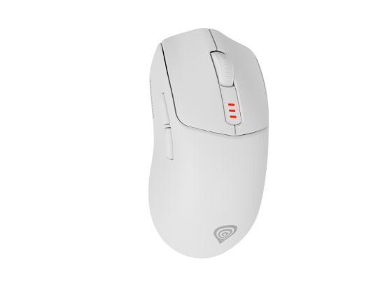 Imagine GENESIS Zircon 500. Form factor: Right-hand. Movement detection technology: Optical, Device interface: RF Wireless + Bluetooth + USB  Type-C, Movement resolution: 10000 DPI, Frame rate: 4600 fps, Buttons type: Pressed buttons, Buttons quantity: 6, Scroll type: Wheel, Acceleration (max): 20 G. Power