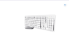 Imagine Kit Trust Ody II wireless, cu taste silentioase, cu functie de power saving, rezistenta la stropire, conectare tip USB-A 2.0, include 2 baterii, compatibila PC/Laptop (Windows, MacOS, Chrome OS), rezolutie mouse 1600 DPI, optic, alb