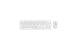 Imagine Kit Trust Ody II wireless, cu taste silentioase, cu functie de power saving, rezistenta la stropire, conectare tip USB-A 2.0, include 2 baterii, compatibila PC/Laptop (Windows, MacOS, Chrome OS), rezolutie mouse 1600 DPI, optic, alb