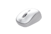 Imagine Kit Trust Ody II wireless, cu taste silentioase, cu functie de power saving, rezistenta la stropire, conectare tip USB-A 2.0, include 2 baterii, compatibila PC/Laptop (Windows, MacOS, Chrome OS), rezolutie mouse 1600 DPI, optic, alb