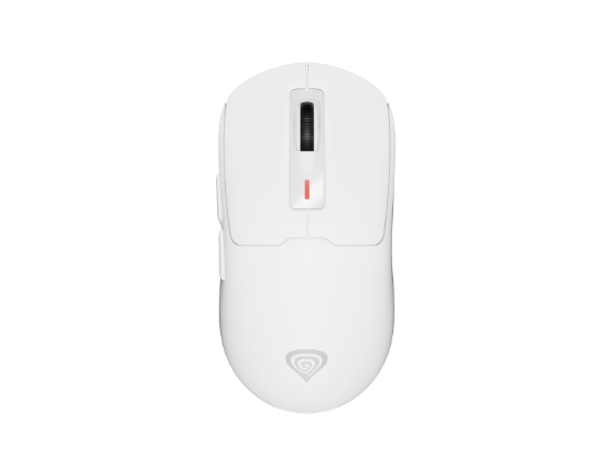Imagine Mouse gaming wireless Gensesis Zircon 660 PRO, senzor optic Pixart PAW3395, interfata USB, rezolutie maxima 26000 DPI, numar butoane 6, iluminare RGB, switch mecanic Kailh 8.0, alb
