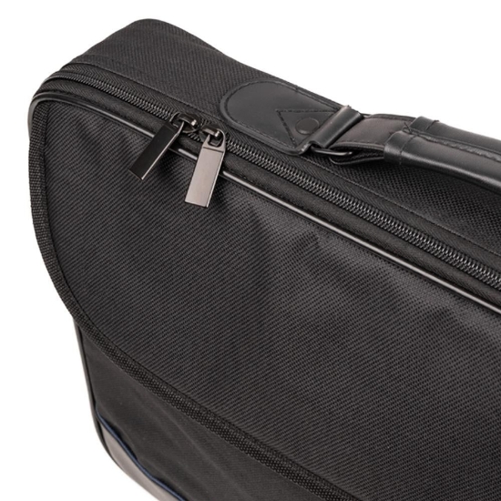 Imagine Geanta laptop Spacer, pentru laptopuri cu diagonala de de max. 17.3″, 1 compartiment, buzunar frontal, waterproof, material plastic/nylon, negru