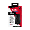 Imagine Mouse wireless HP Hyperx Pulsefire Saga Pro, rezolutie 26000 dpi, 6 butoane, HyperX 26K Sensor, Iluminare RGB, baterie 450mAh Li-ion, Autonomie 90 ore, negru