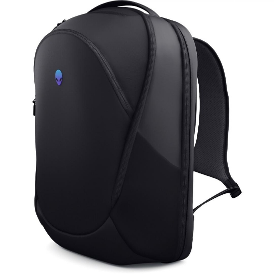 Imagine Alienware 18 Backpack - AW7825P Alienware design with 3D iridescent reflective Alienware logo