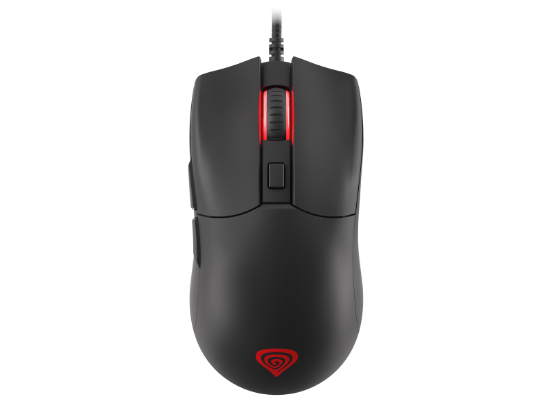 Imagine Mouse gaming cu fir Genesis Krypton 750, senzor optic Pixart PAW3333, interfata USB, rezolutie maxima 8000 DPI, numar butoane programabile 6, iluminare RGB, switch mecanic Huano, alb
