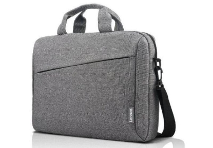 Imagine Lenovo 15.6-inch Laptop Casual Toploader T210 Grey; Product Weight: 430 g; Warranty Period: 1 year; Special/Added Features: Snow yarn polyester fabric; Quick access pocket; Padded interior; Adjustable shoulder strap; Outside Fabric Material: Polyester; Fits Up To (L x D x H): 15.6"; Color: Grey