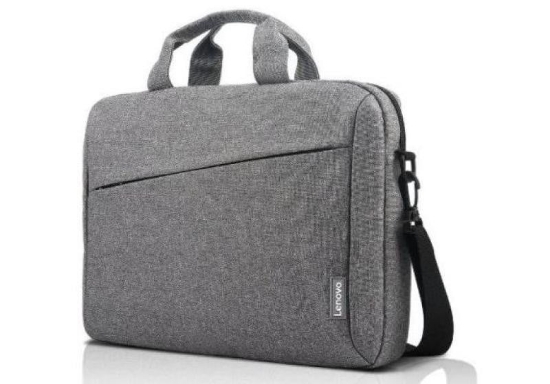Imagine Lenovo 15.6-inch Laptop Casual Toploader T210 Grey; Product Weight: 430 g; Warranty Period: 1 year; Special/Added Features: Snow yarn polyester fabric; Quick access pocket; Padded interior; Adjustable shoulder strap; Outside Fabric Material: Polyester; Fits Up To (L x D x H): 15.6"; Color: Grey