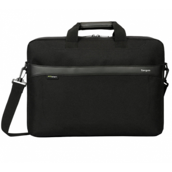 Imagine Geanta laptop slim Targus GeoLite, pentru laptopuri de 16" sau mai mici, dimensiuni: 40 x 4.5 x 28 cm, greutate 0.56 kg, gri