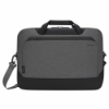 Imagine Geanta laptop slim Targus Cypress, EcoSmart, pentru laptopuri de 15.6" sau mai mici, material ECO 300, dimensiuni: 42 x 4.5 x 35 cm, dimensiune compartiment laptop: 38.7 x 26.5 x 2.5 cm, greutate 0.76 kg, gri