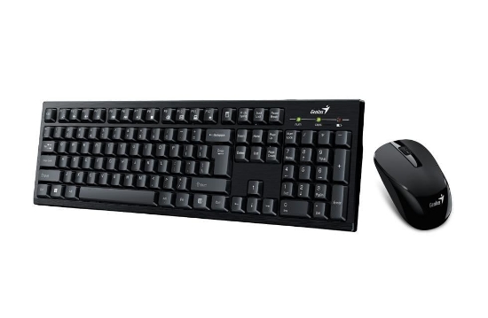 Imagine Kit Wireless Genius KM-810, negru