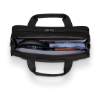 Imagine DELL ECOLOOP PRO CLASSIC BRIEFCASE 14", Colour: Black, Notebook Compatibility: Fits most laptops with screen sizes up to 14"(max laptop dimension: 340 x 240 x 20 mm)", Features: Exterior main fabric is made with 100% OceanCycle Certified™ recycled ocean-bound plastic, Made with solution-dyeing
