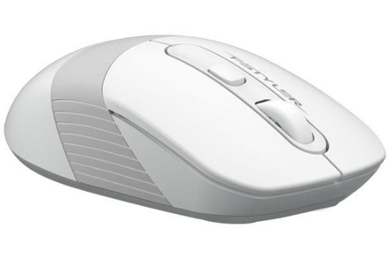 Imagine Mouse wireless A4tech, optic, rezolutie 2000 DPI, dimensiuni 108 x 64 x 35 mm, greutate 67 g, alb