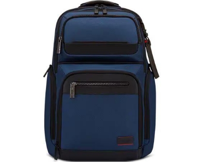 Imagine Lenovo ThinkPad Executive 16" Backpack, 22L capacity, 36.2 x 25.3 x 2.2 cm, 1.8kg, Outside Fabric Material: polyester 88%, leather 12%, Navy