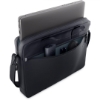 Imagine Dell Essential Briefcase 16" CC3624, Colour: Black, Notebook Compatibility:Fits most laptops with screen sizes up to 16" (max laptop dimension: 360 x 255 x 25 mm), Features:Made with solution-dyeing process for polyester that can generate up to 97% less greenhouse gas emissions, water impact and