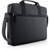 Imagine Dell Essential Briefcase 16" CC3624, Colour: Black, Notebook Compatibility:Fits most laptops with screen sizes up to 16" (max laptop dimension: 360 x 255 x 25 mm), Features:Made with solution-dyeing process for polyester that can generate up to 97% less greenhouse gas emissions, water impact and