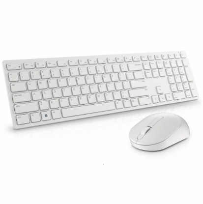 Imagine Kit tastatura si mouse Dell KM5221W, wireless, alb