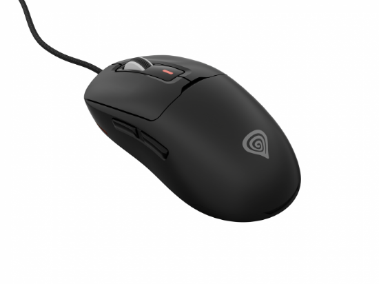 Imagine Mouse gaming cu fir Genesis Krypton 660, interfata USB, 12000 DPI, 6 butoane, iluminare RGB, negru