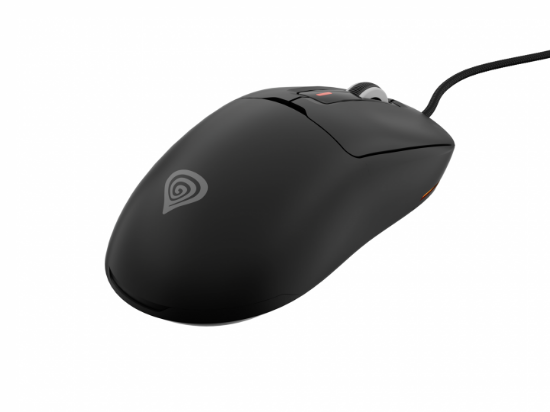 Imagine Mouse gaming cu fir Genesis Krypton 660, interfata USB, 12000 DPI, 6 butoane, iluminare RGB, negru
