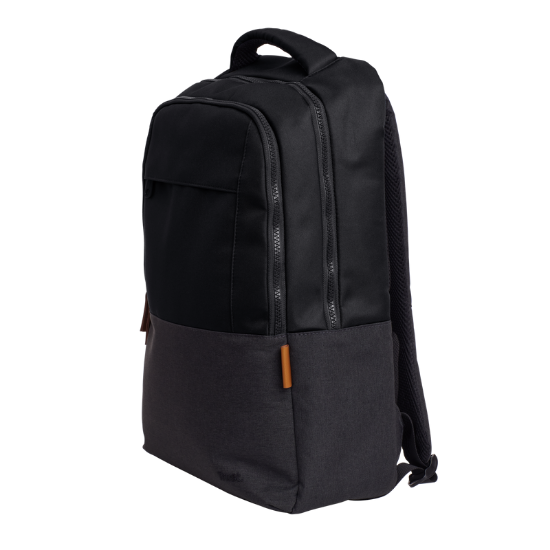 Imagine Rucsac laptop Trust Lisboa pentru laptop-uri cu diagonala de 16", material POM, RPET Polyester, RPET twill polyester, volum 23 L, negru