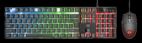 Imagine Kit Tastatura + Mouse Trust GXT 838 Azor Gaming Combo, negru