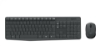 Imagine Kit Tastatura + mouse wireless Logitech MK235, interfata USB, distanta de operare pana la 10m, 100 taste, rezolutie mosue 1000 DPI, gri