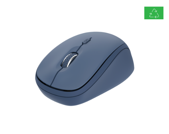 Imagine Mouse wireless Trust Yvi, rezolutie maxima 1600 DPI, albastru