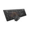 Imagine Kit tastatura + mouse A4Tech KRS-8572, USB, negru