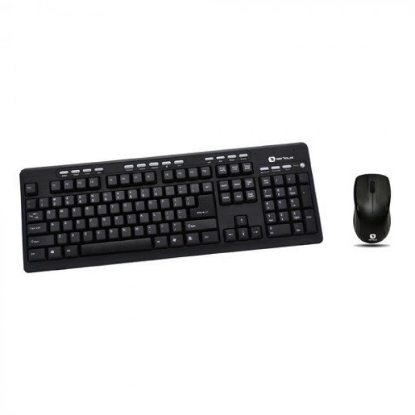 Imagine Kit tastatura + mouse Serioux MKM5500, cu fir, multimedia, negru, USB