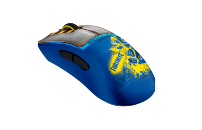 Imagine Mouse Razer DeathAdder V3 Pro Fortnite Edition optic, numar butoane progamabile 5, rezolutie 30000 DPI, durata de viata baterie pana la 90 ore - 1000Hz, Pana la 24 ore - 4000Hz + HyperPolling Wireless Dongle