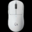 Imagine Mouse Logitech G PRO X Superlight 2, optic, rezolutie maxima 32000 DPI, Senzor optic HERO 25K, alb