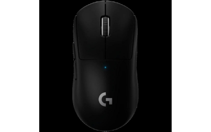 Imagine Mouse Logitech G PRO X Superlight 2, optic, rezolutie maxima 32000 DPI, polling rate 2000 Hz, senzor HERO 25K, dimensiuni 63.5 x 125 x 40 mm, negru