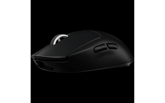 Imagine Mouse Logitech G PRO X Superlight 2, optic, rezolutie maxima 32000 DPI, polling rate 2000 Hz, senzor HERO 25K, dimensiuni 63.5 x 125 x 40 mm, negru