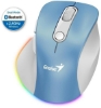 Imagine Mouse Genius, Ergo 9000S, PC sau NB, wireless, BT+2.4GHz, optic, 2400 dpi, butoane/scroll 6/1, albastru