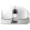 Imagine Mouse Razer Viper V3 Pro, conectivitate Razer HyperSpeed Wireless si prin fir, durata de viata baterie pana la 95 ore la 1000 Hz, pana la 62 ore la 2000 Hz, pana la 40 ore la  4000 Hz, pana la 17 ore la 8000 Hz, alb
