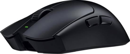 Imagine Mouse Razer Viper V3 Pro, rezolutie maxima 35000 DPI, durata de viata baterie pana 95 hours  la 1000 Hz, pana la 62 pre la 2000 Hz, pana la 40 ore la 4000 Hz pana la ore la 8000 Hz, negru