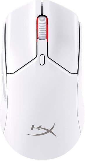 Imagine Mouse HyperX Pulsefire Haste Core 2 Wireless, rezolutie maxima 12000 DPI, conectivitate 2.4GHz Wireless / Bluetooth 5.2, polling rate pana la 1000 Hz, durata de viata baterie pana la 100 de ore in modul 2.4GHz highspeed, si pana la 200 de ore in modul Bluetooth 5.2, alb