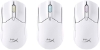 Imagine Mouse HyperX Pulsefire Haste Core 2 Wireless, rezolutie maxima 12000 DPI, conectivitate 2.4GHz Wireless / Bluetooth 5.2, polling rate pana la 1000 Hz, durata de viata baterie pana la 100 de ore in modul 2.4GHz highspeed, si pana la 200 de ore in modul Bluetooth 5.2, alb