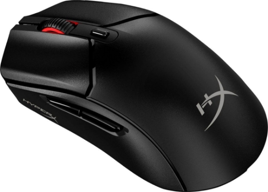 Imagine Mouse HyperX Pulsefire Haste Core 2 Wireless, rezolutie maxima 12000 DPI, conectivitate 2.4GHz Wireless / Bluetooth 5.2, polling rate pana la 1000 Hz, durata de viata baterie pana la 100 de ore in modul 2.4GHz highspeed, si pana la 200 de ore in modul Bluetooth 5.2, negru