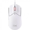 Imagine Mouse gaming wireless HyperX Pulsefire Haste 2 Mini, timp de raspuns8000 Hz @ 0,125 ms, rezolutie: 26000 DPI, iluminare RGB, durata de viata baterie pana la 100 ore, alb