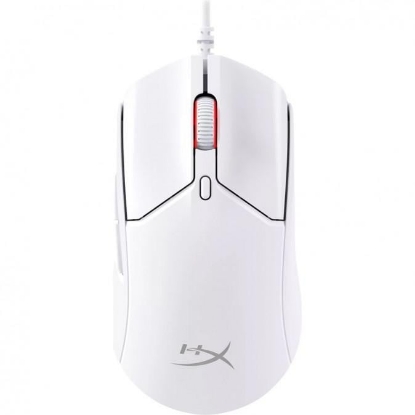 Imagine Mouse gaming wireless HyperX Pulsefire Haste 2 Mini, timp de raspuns8000 Hz @ 0,125 ms, rezolutie: 26000 DPI, iluminare RGB, durata de viata baterie pana la 100 ore, alb