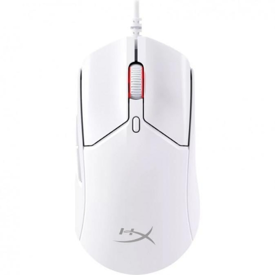 Imagine Mouse gaming wireless HyperX Pulsefire Haste 2 Mini, timp de raspuns8000 Hz @ 0,125 ms, rezolutie: 26000 DPI, iluminare RGB, durata de viata baterie pana la 100 ore, alb