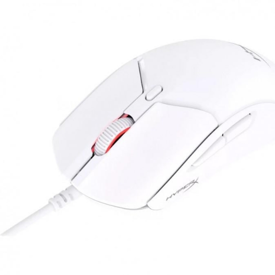 Imagine Mouse gaming wireless HyperX Pulsefire Haste 2 Mini, timp de raspuns8000 Hz @ 0,125 ms, rezolutie: 26000 DPI, iluminare RGB, durata de viata baterie pana la 100 ore, alb