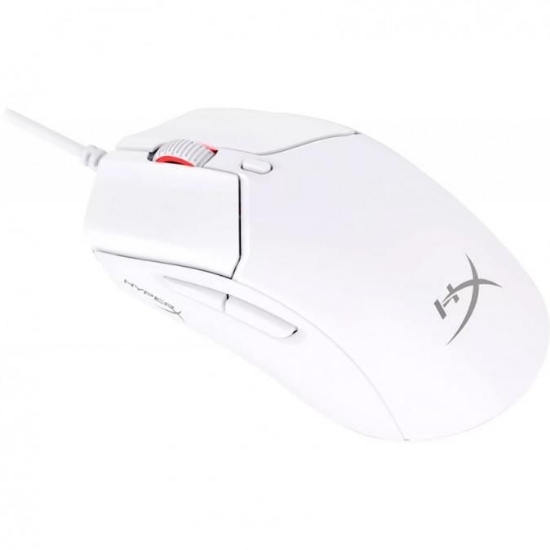 Imagine Mouse gaming wireless HyperX Pulsefire Haste 2 Mini, timp de raspuns8000 Hz @ 0,125 ms, rezolutie: 26000 DPI, iluminare RGB, durata de viata baterie pana la 100 ore, alb