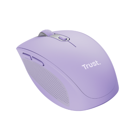Imagine Mouse Trust Ozaa compact, rezolutie maxima 3200 DPI, interfata USB-A, USB-C, mov