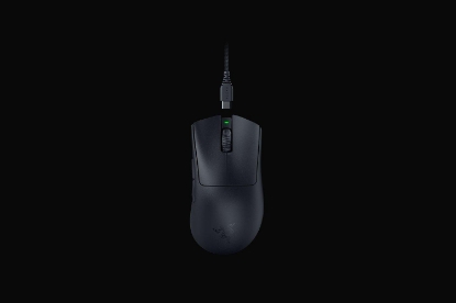 Imagine Mouse Razer DeathAdder V3 Pro optic, numar butoane progamabile 5, rezolutie 30000 DPI, negru, include Dongle wireless HyperPolling