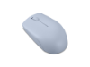 Imagine Lenovo 300 Wireless Compact Mouse Frost Blue, Tip: Standard, Rezolutie (dpi): 1000 dpi, Butoane/rotite, 3, Interfata mouse/ Tehnologie: Wireless, Interfata receiver, dongle USB 2.4GHz, Culoare: Albastru, Dimensiune (mm): 97.91 x 57.99 x 32.53 mm, Greutate: 52g, Garantie: 1 an
