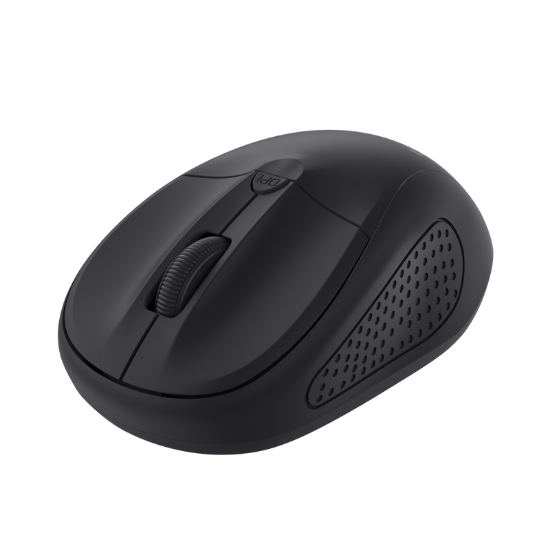 Imagine Mouse Trust Wireless optic, rezolutie 1600 DPI, negru