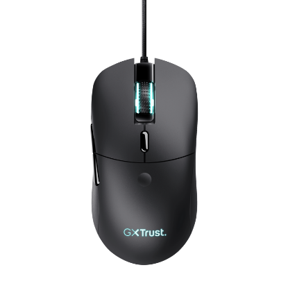 Imagine Mouse Trust GXT981 Redex cu fir, USB 2.0, 10000 DPI, negru