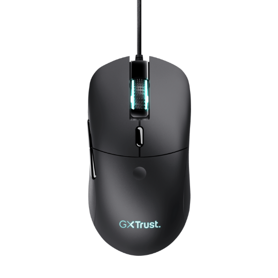 Imagine Mouse Trust GXT981 Redex cu fir, USB 2.0, 10000 DPI, negru