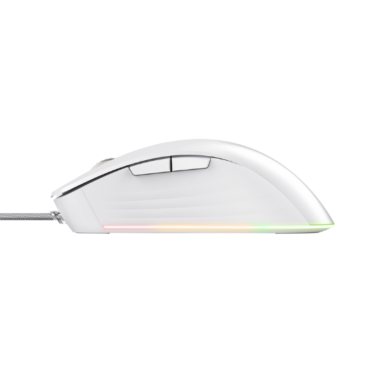 Imagine Mouse Trust GXT924W YBAR+ 25600 DPI, alb